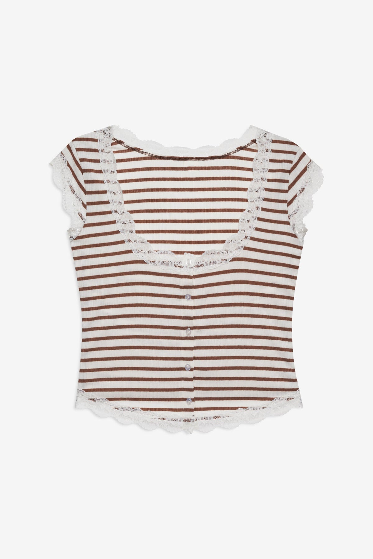 Bella Sleep Top - Brown