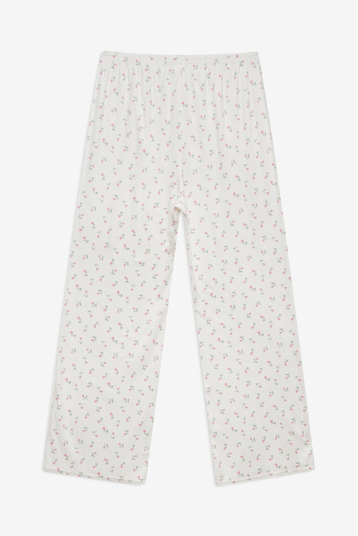 Elliana Wide Leg Pant - White