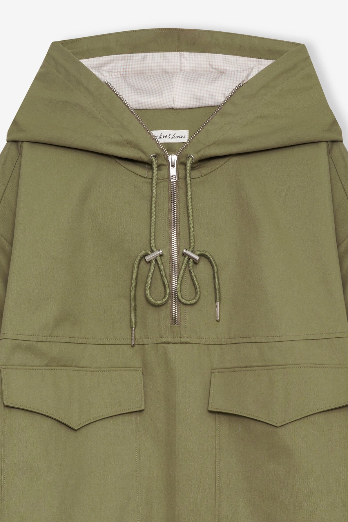 Alessia Pullover Jacket - Green