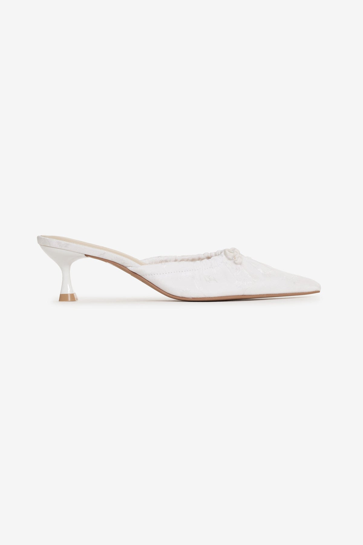 Colette Mule Heel - Cream