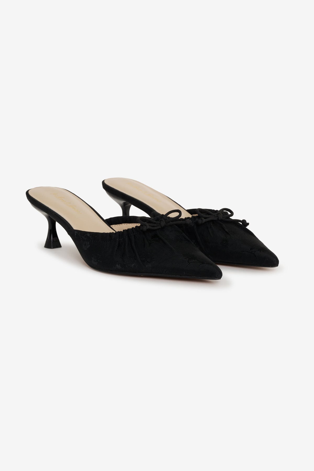 Colette Mule Heel - Black