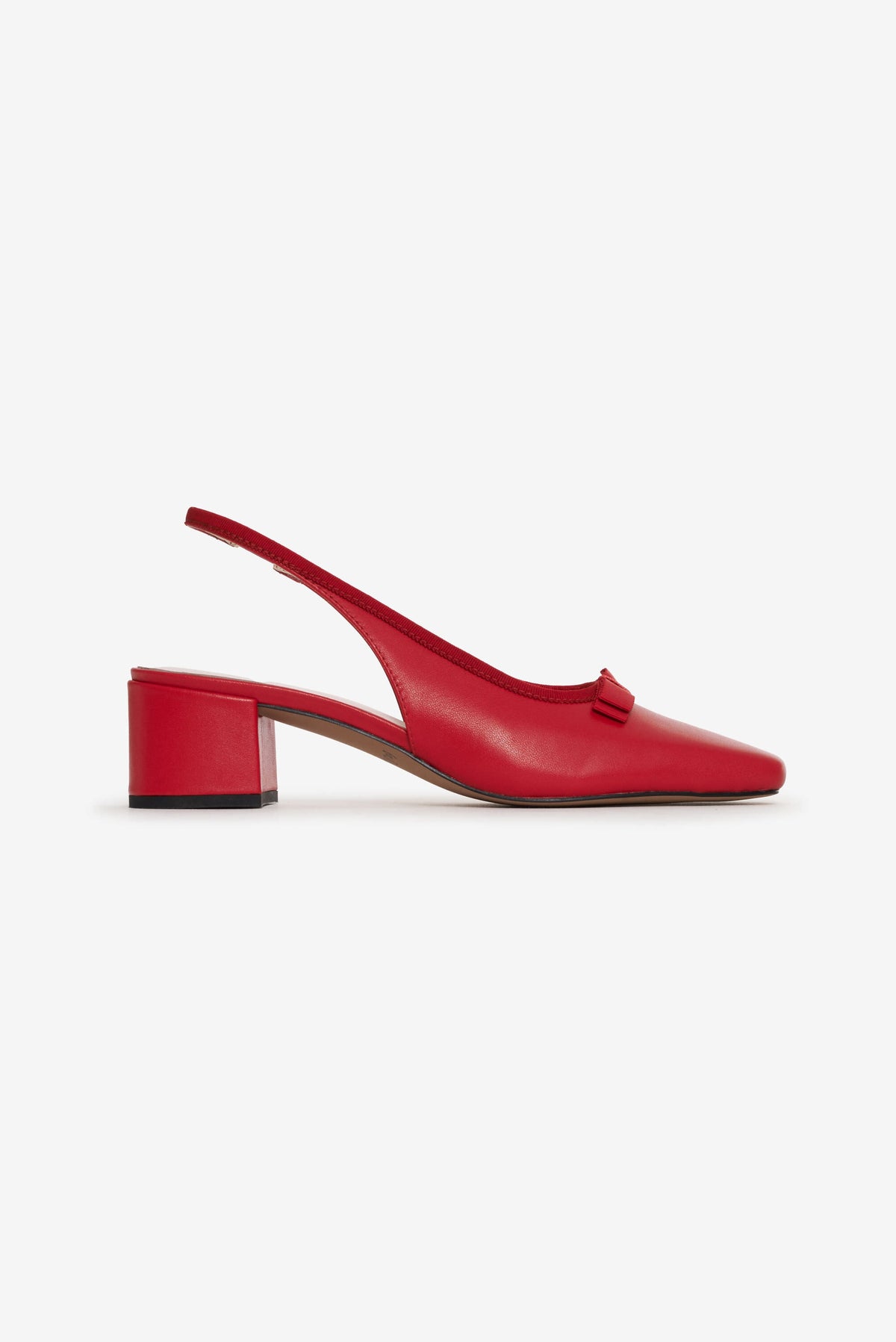 Josie Mule Heel - Red
