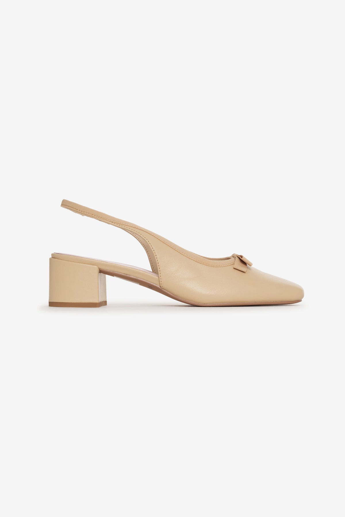 Josie Mule Heel - Nude