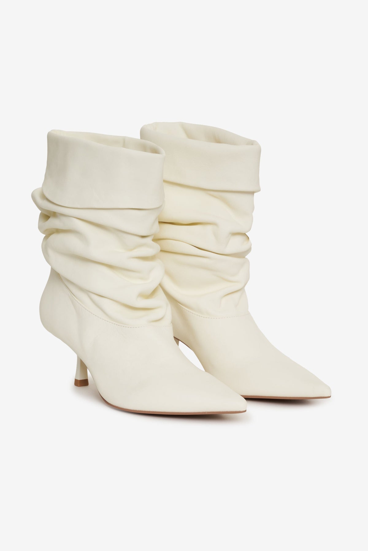 Verbana Slouch Boot - Cream