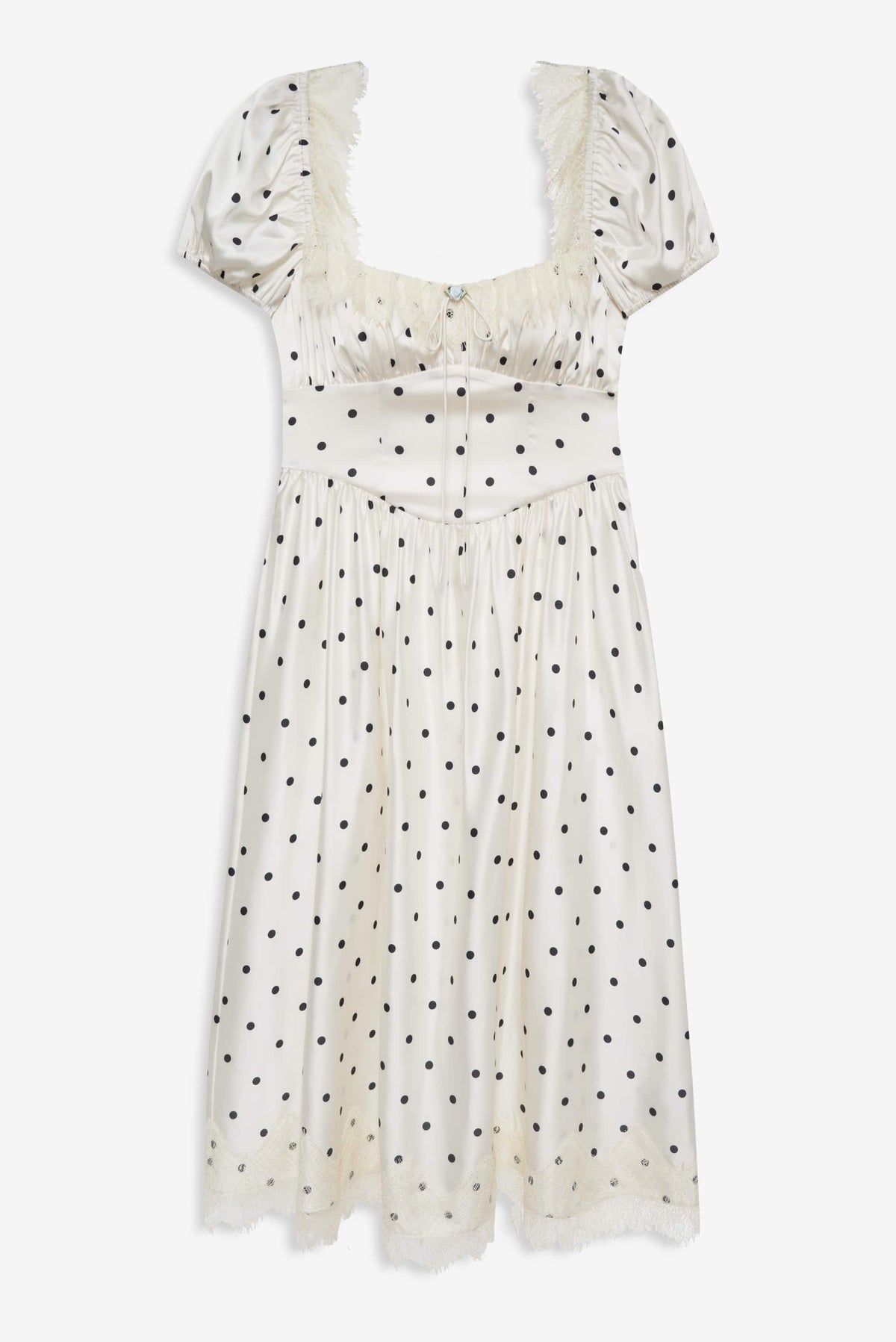 Ines Midi Dress - Cream