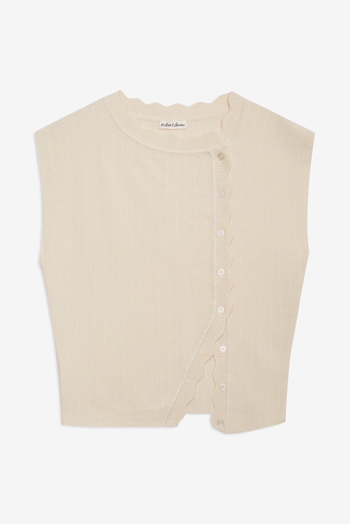 Naomi Knit Top - Cream