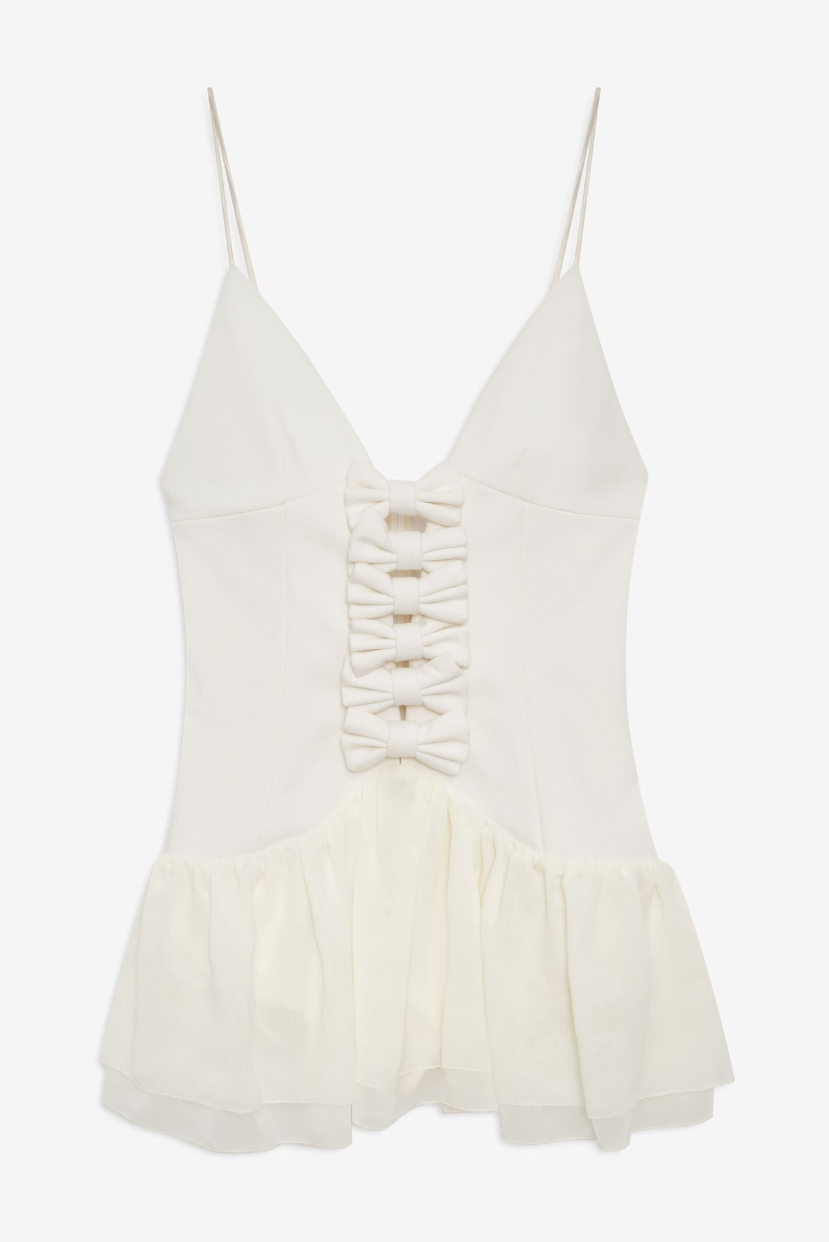 Josie Micro Mini Dress - Cream