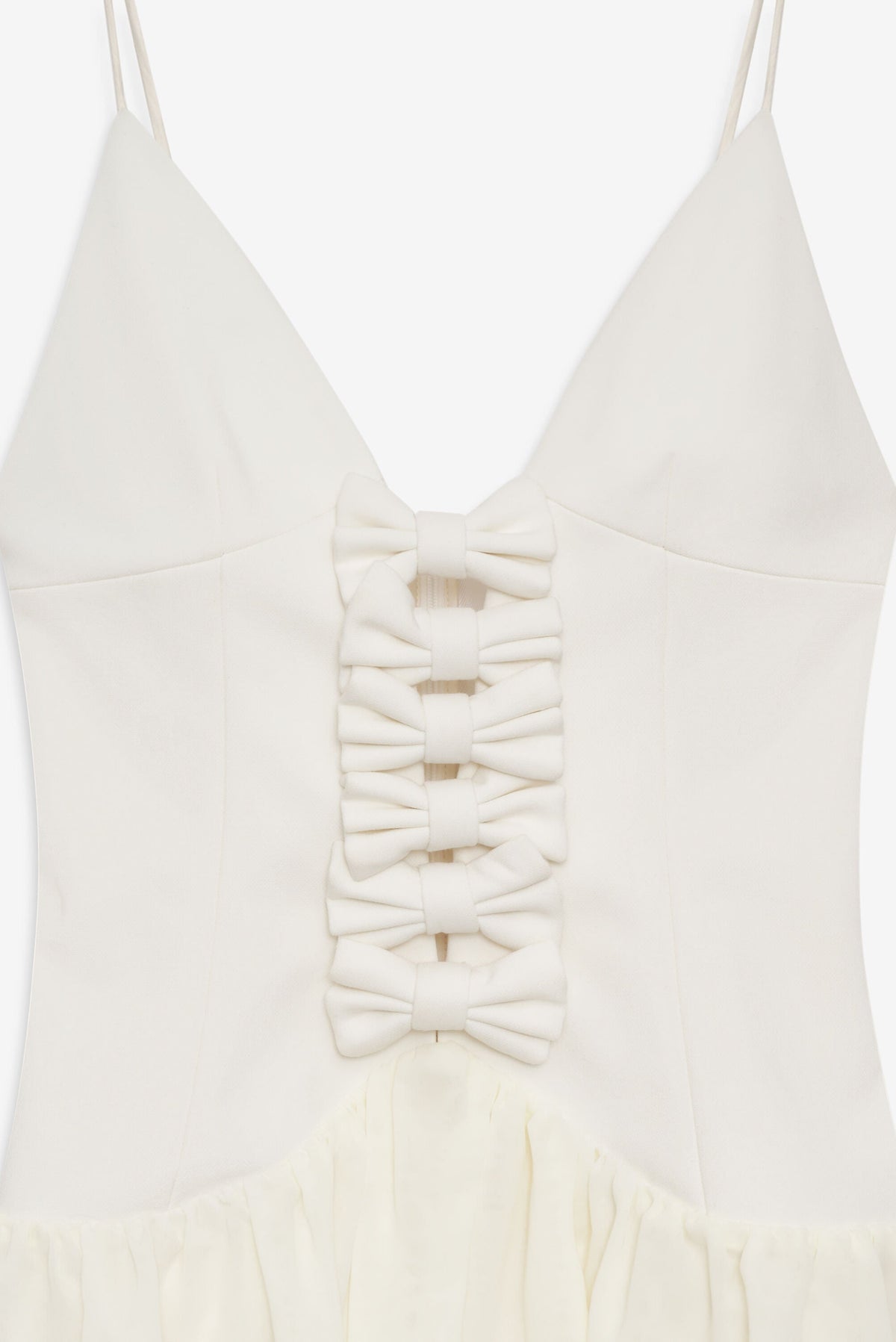 Josie Micro Mini Dress - Cream