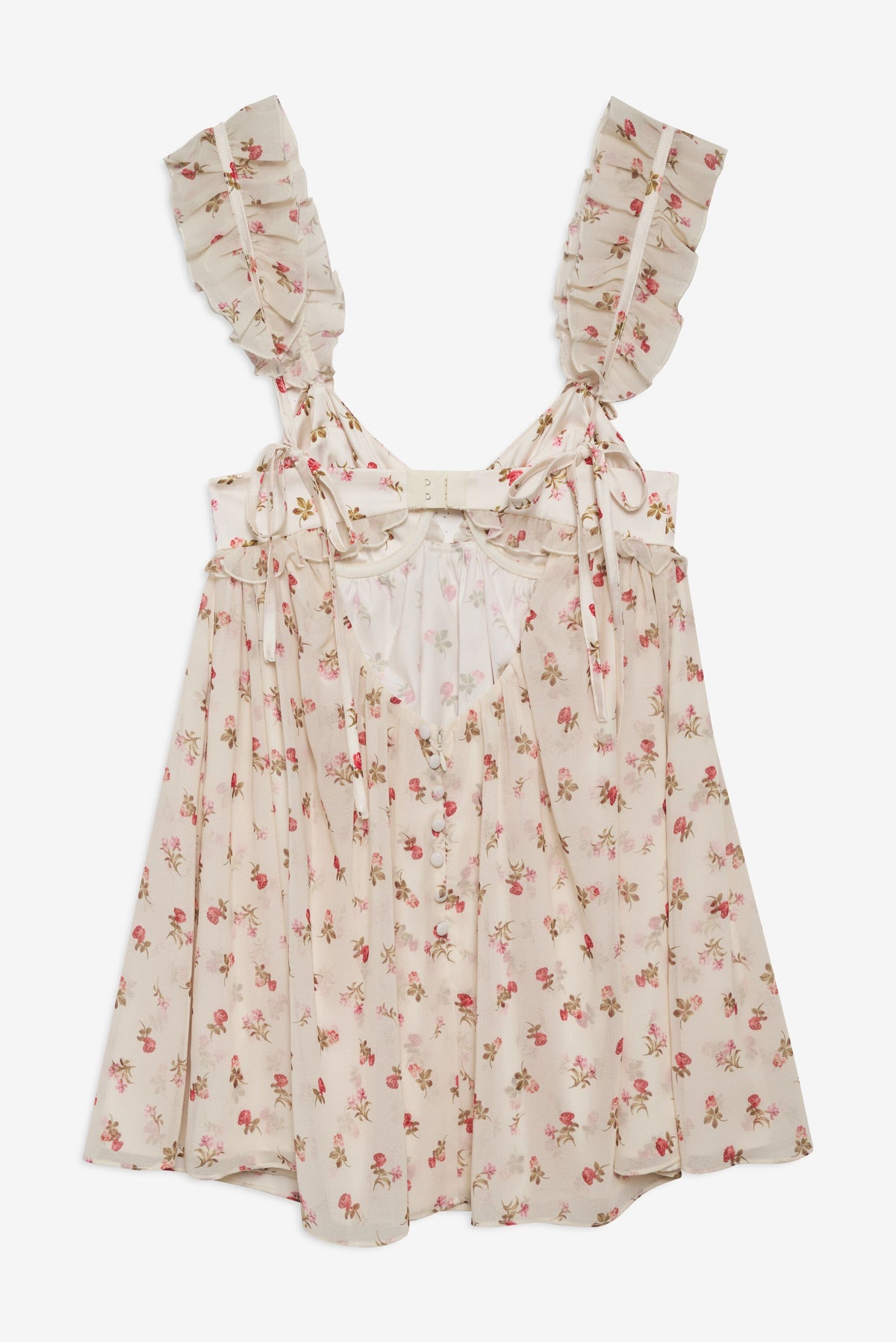 Poppy Mini Dress - White