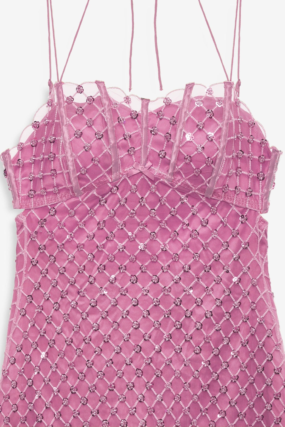 Dazzle Me Slip Dress - Pink