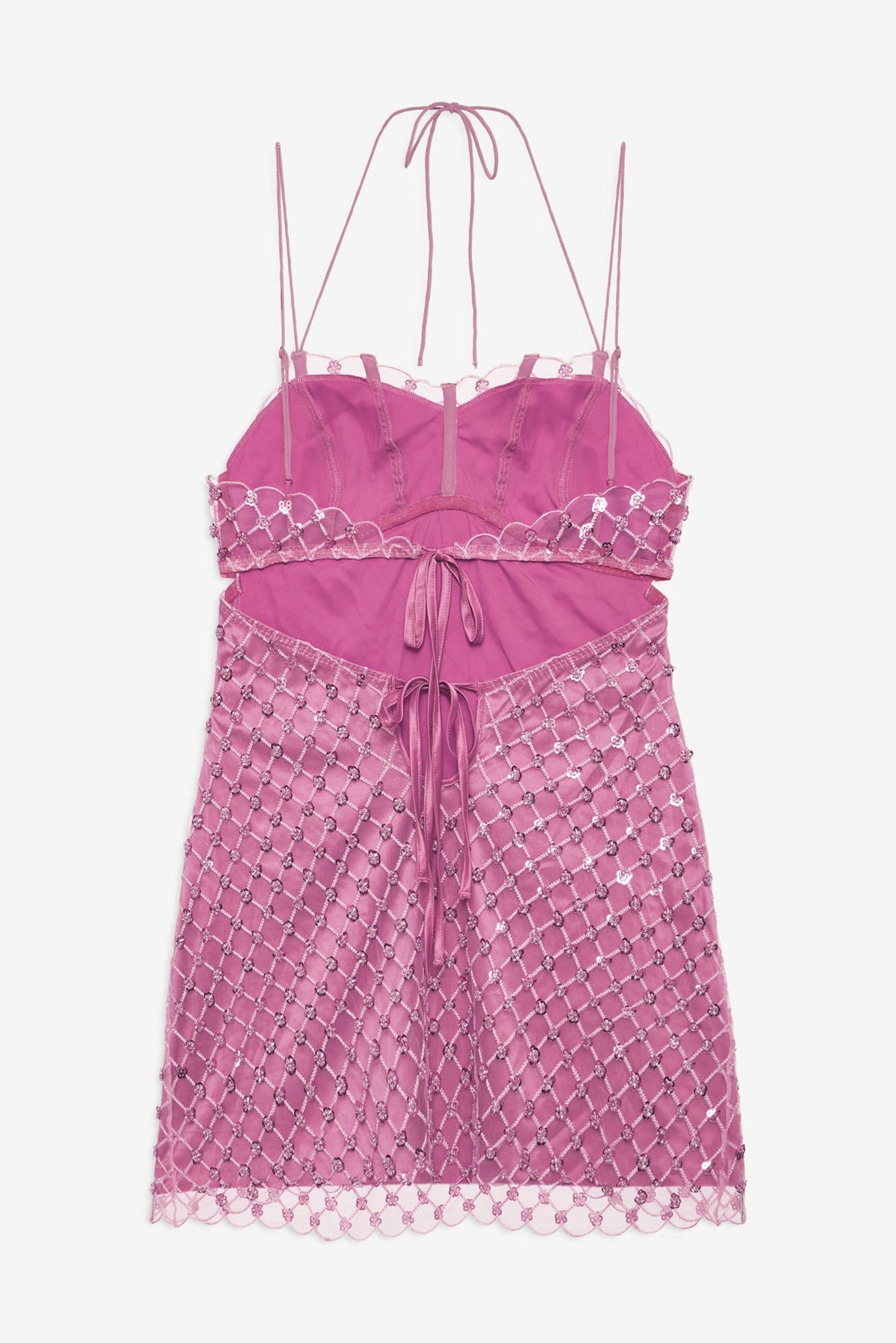 Dazzle Me Slip Dress - Pink