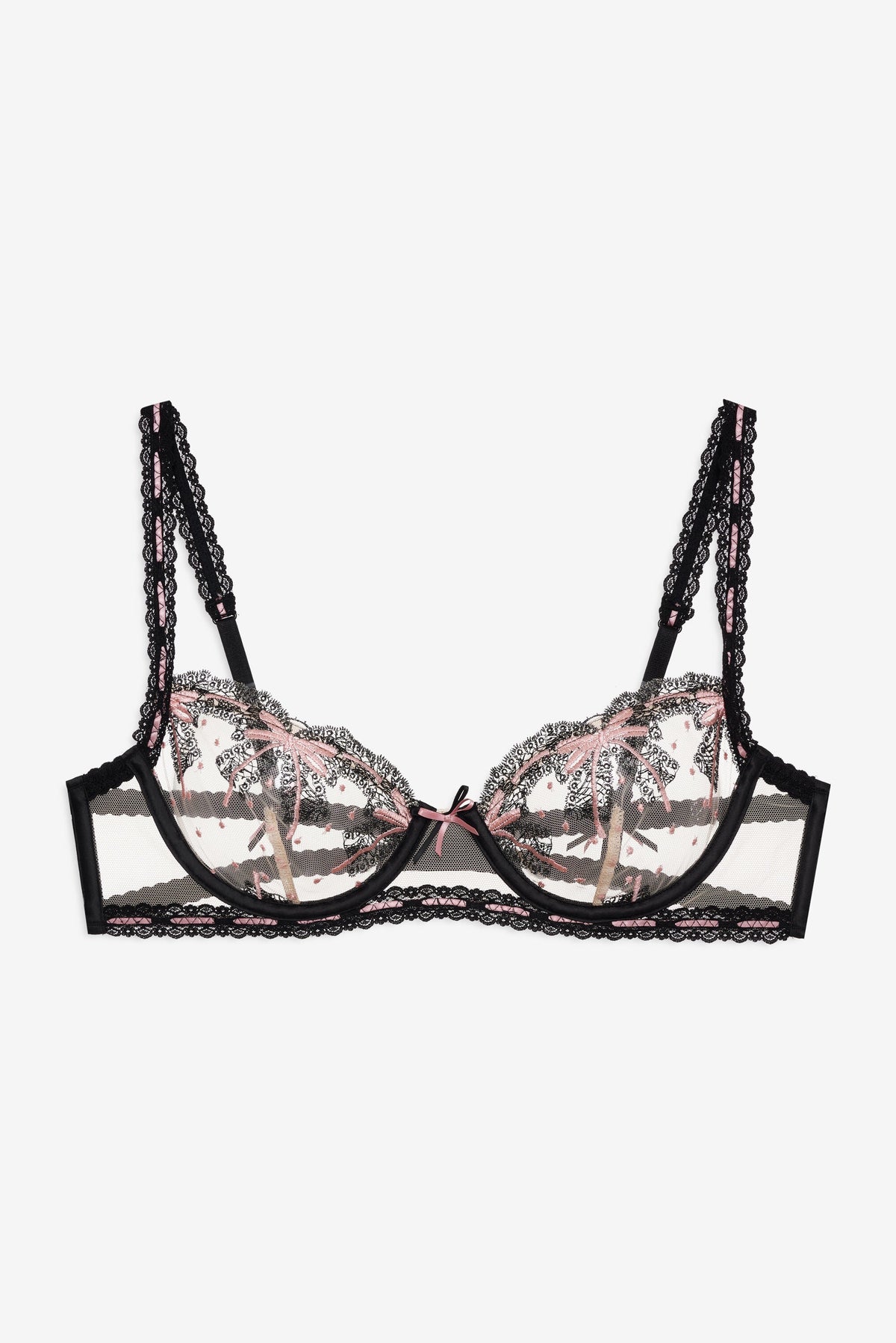 Love Letters Underwire Bra - Black