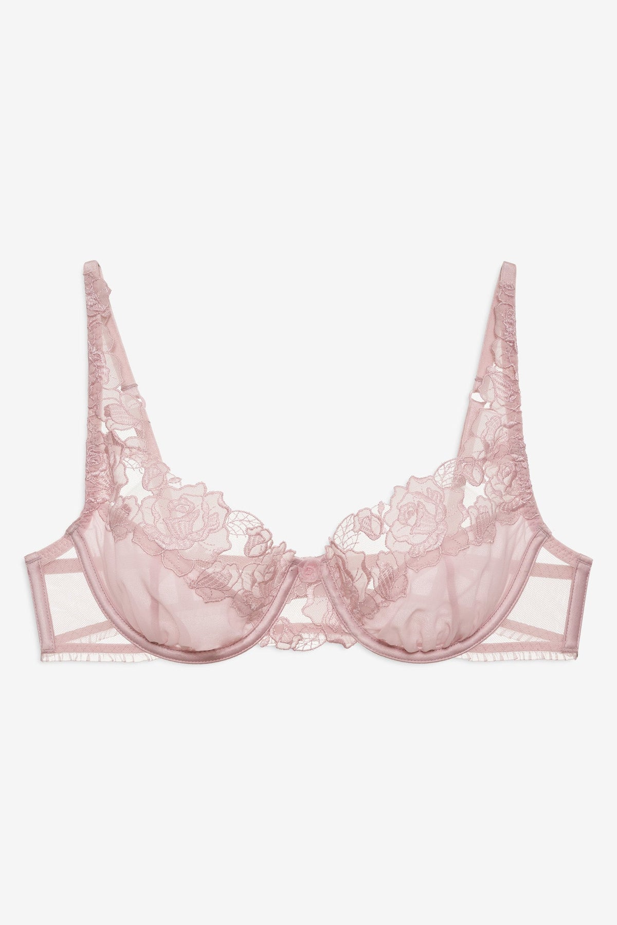 Blissful Blooms Underwire Bra - Pink
