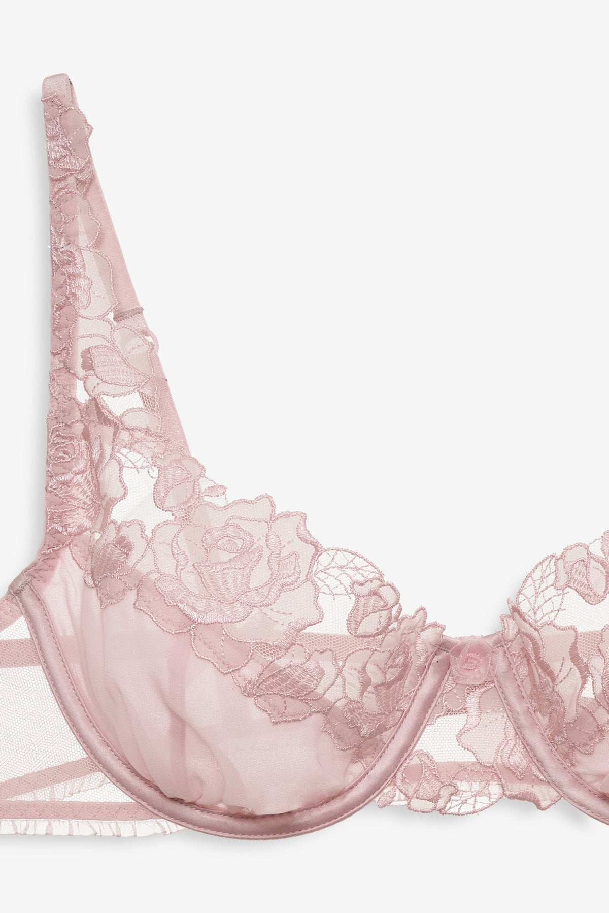 Blissful Blooms Underwire Bra - Pink