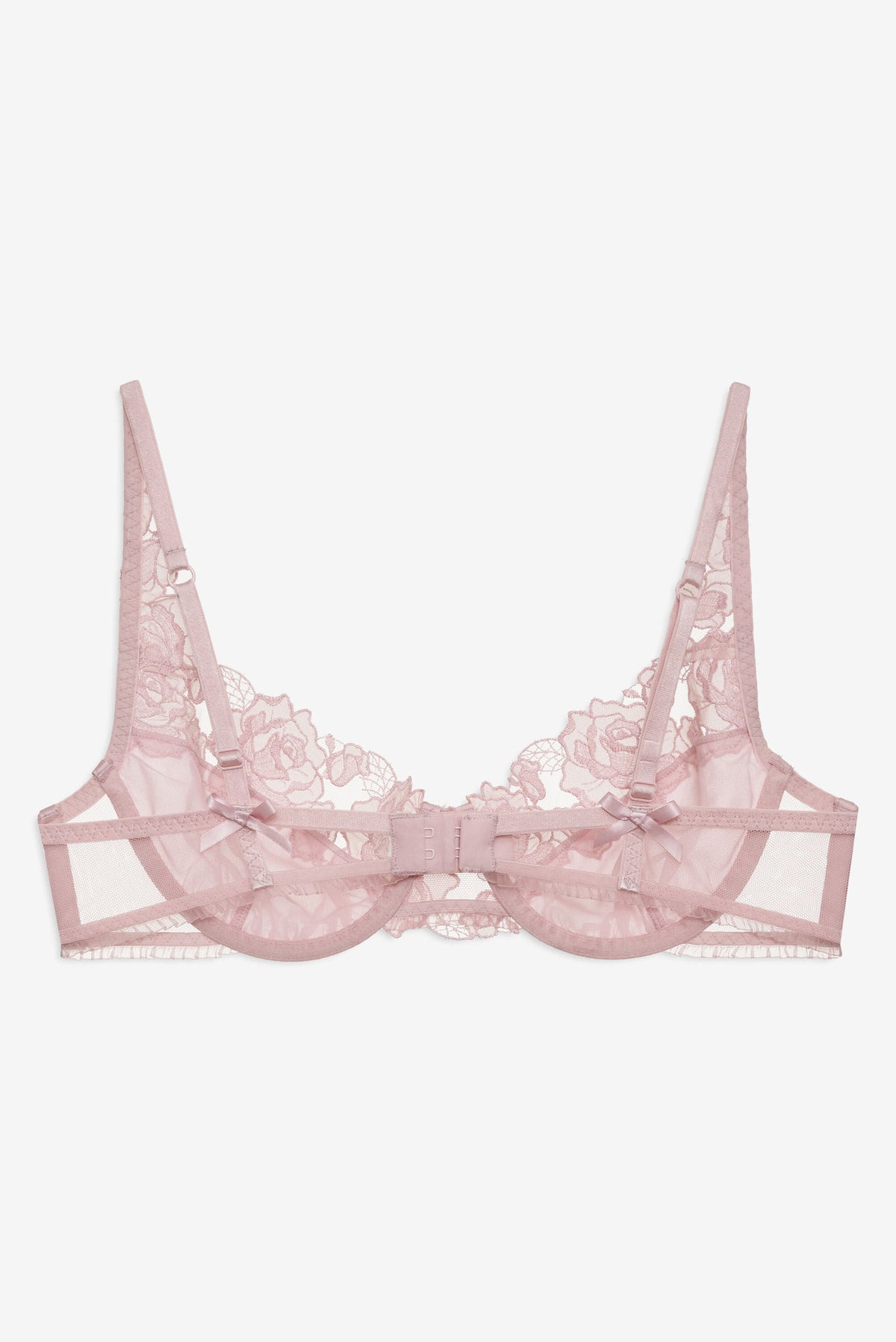 Blissful Blooms Underwire Bra - Pink