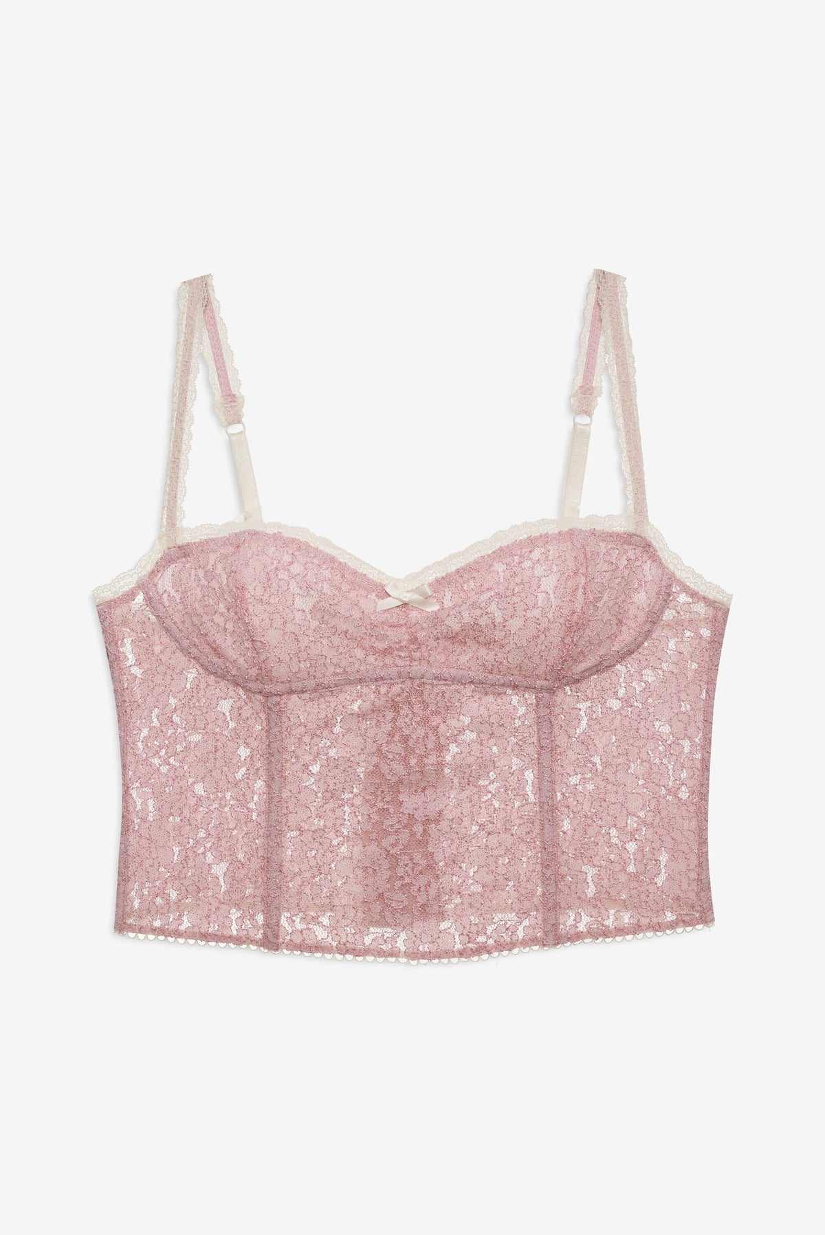 Pamela Stretch Bustier - Pink
