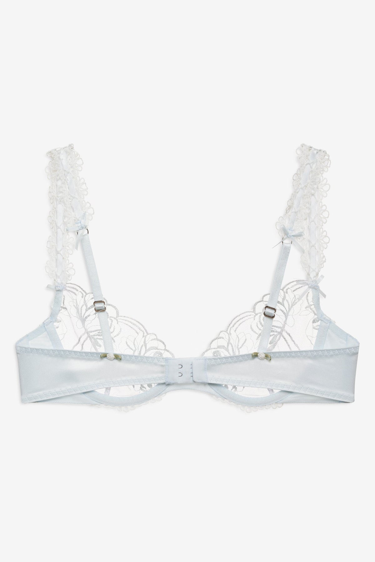 Shimmer Garden Underwire Bra - Blue