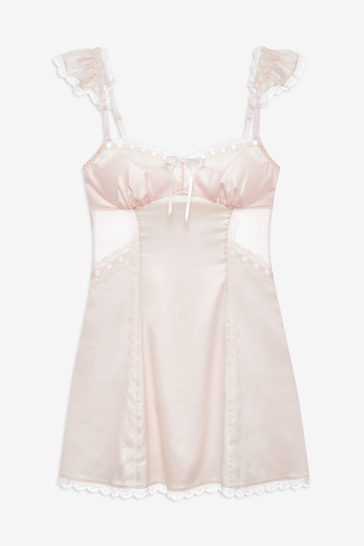Starlet Slip Dress - Peach