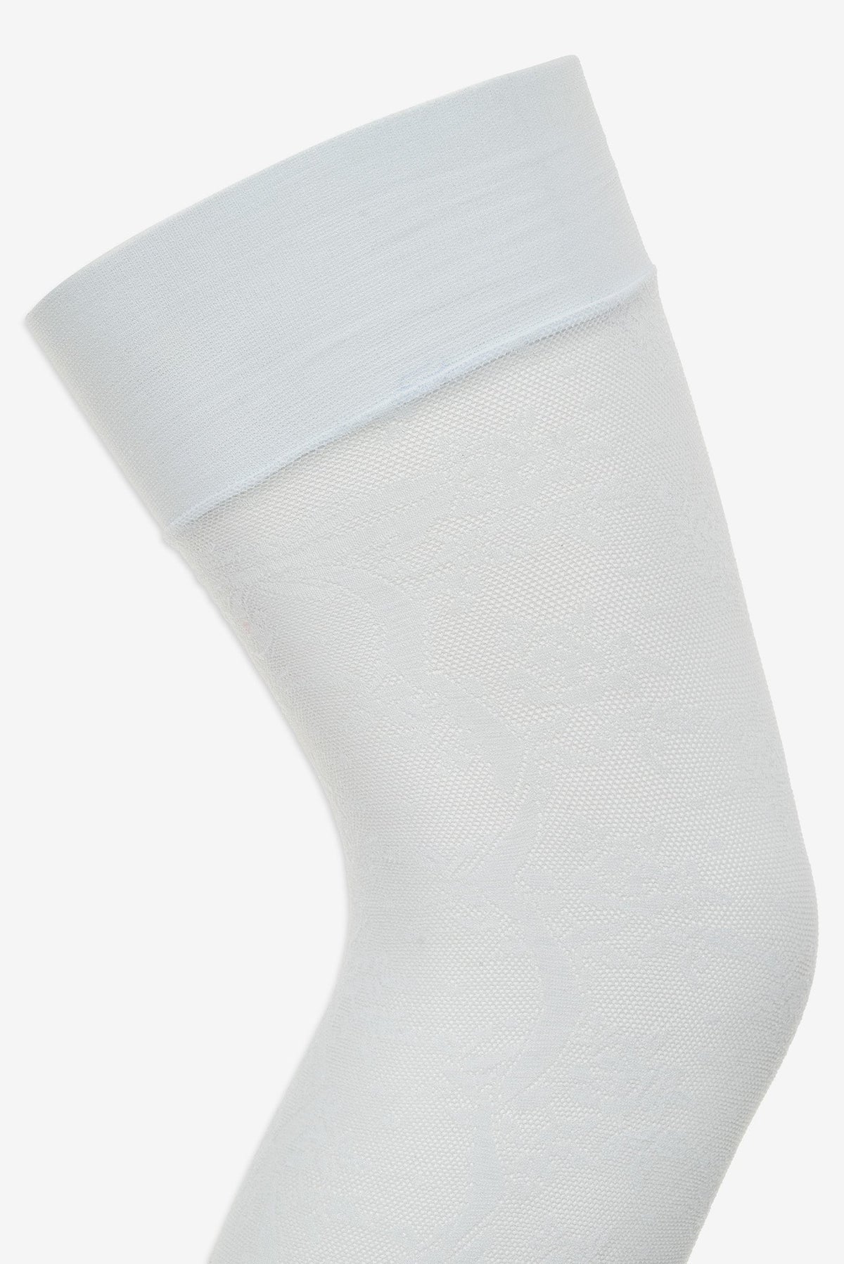 Lily Thigh High Stockings - Blue