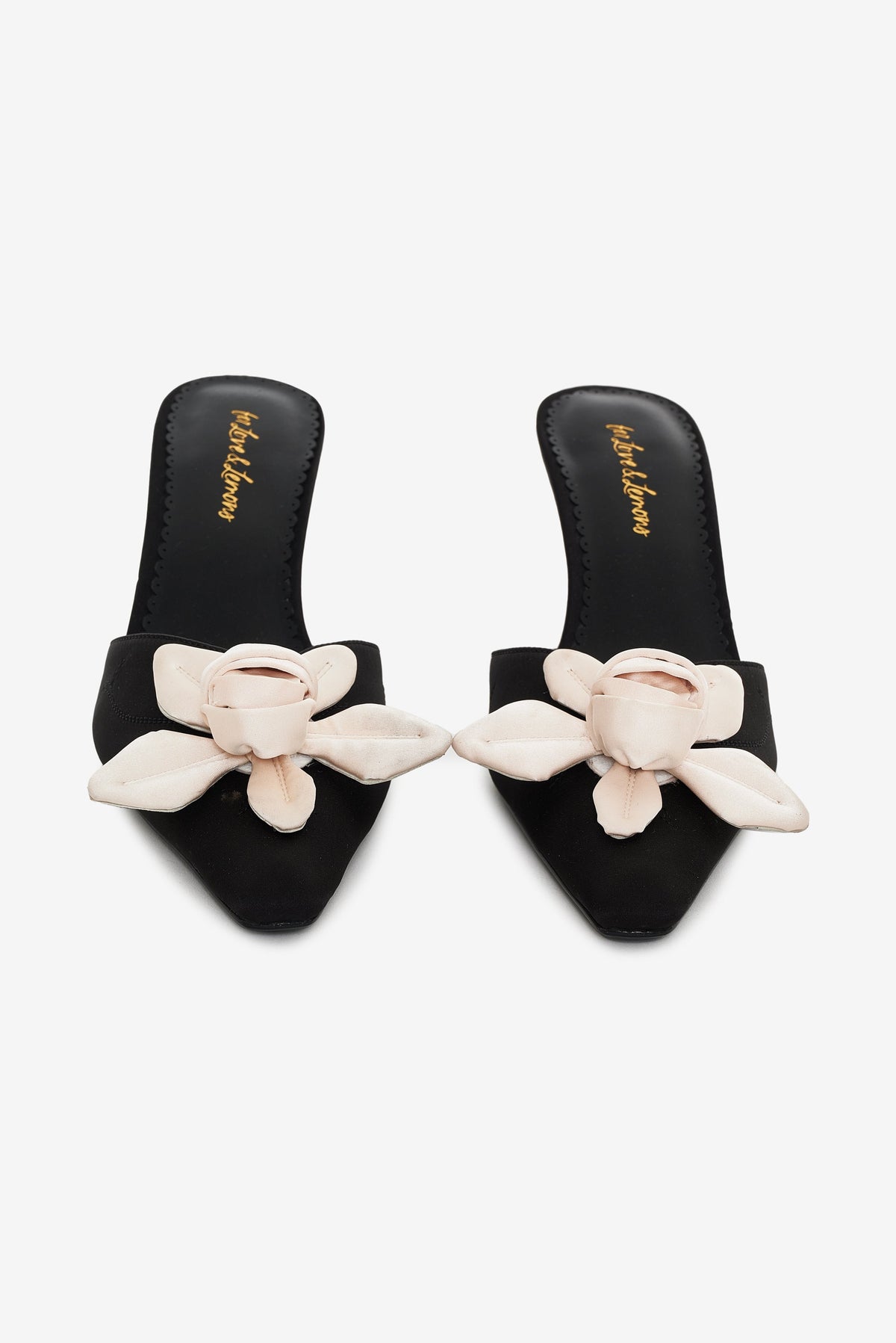 Claudine Mule Heel - Black