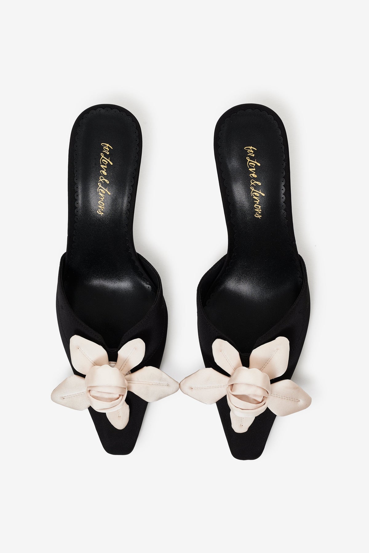 Claudine Mule Heel - Black