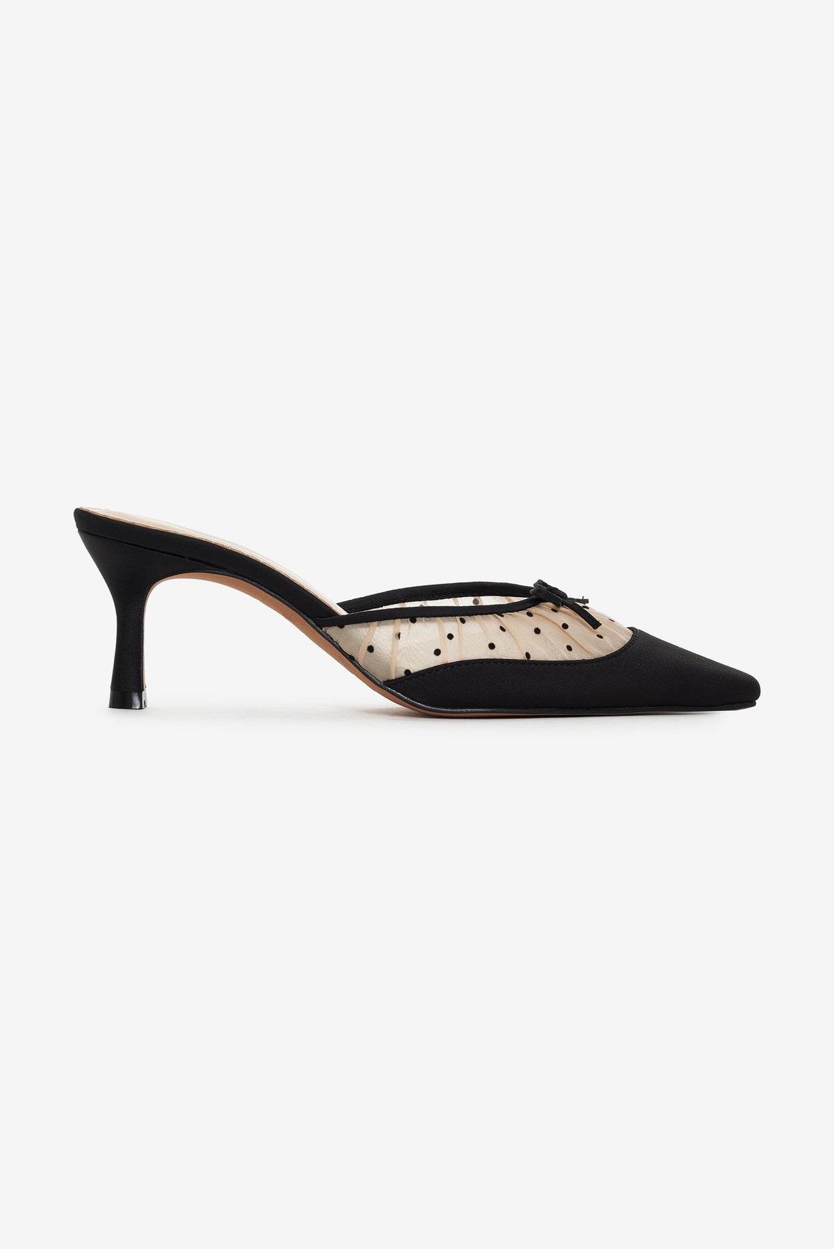 Lili Mule Heel - Black