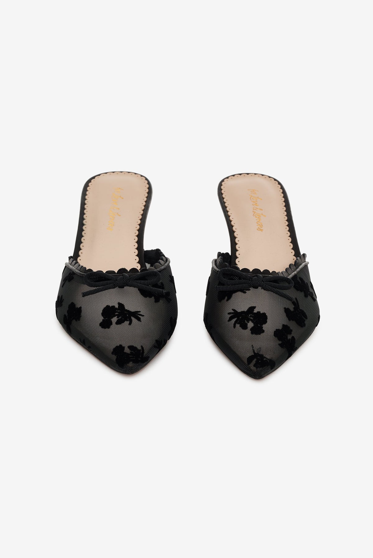 Sylvie Mule Heel - Black