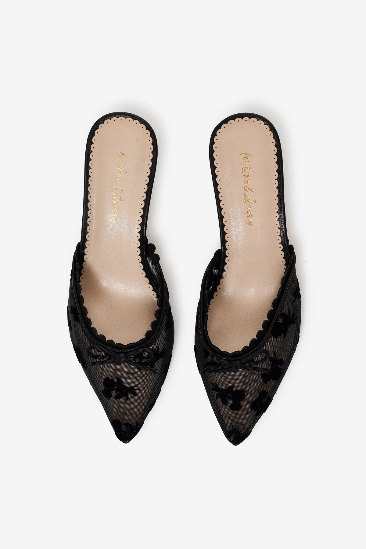 Sylvie Mule Heel - Black