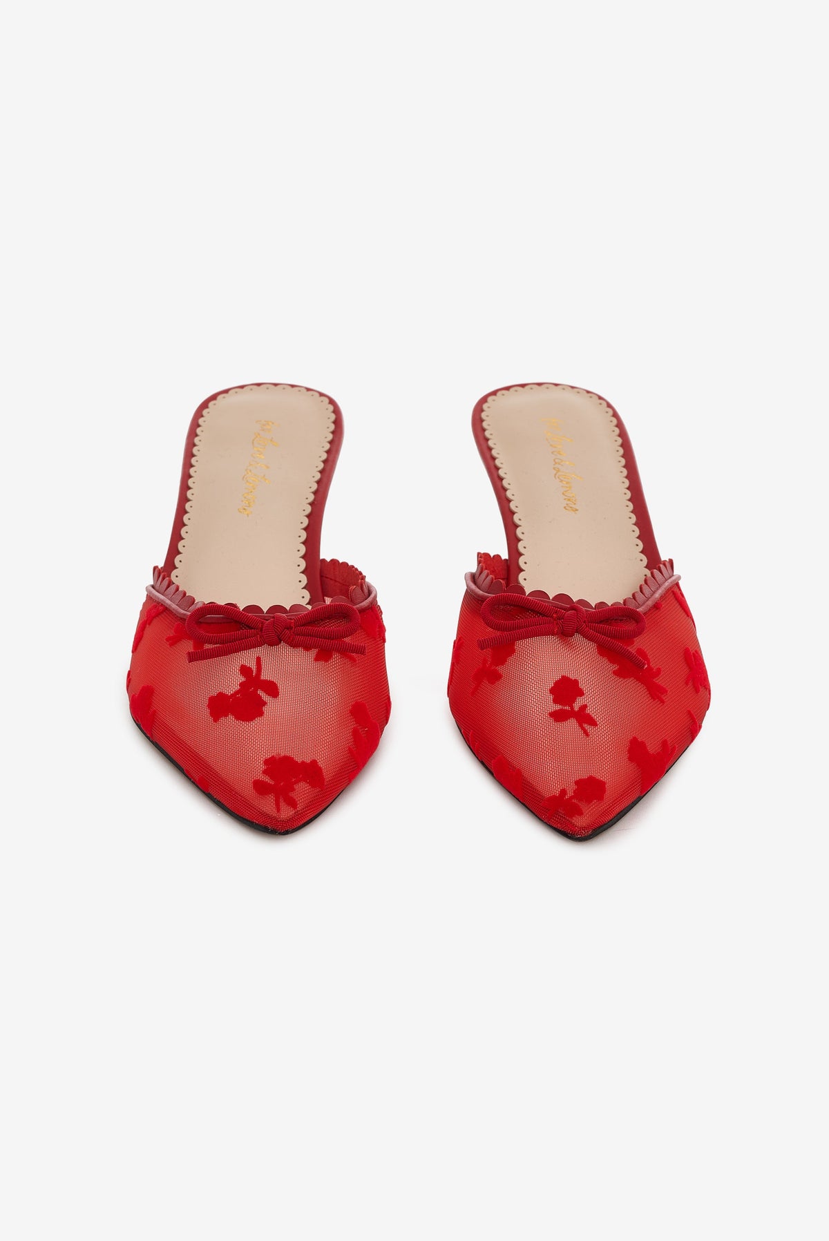 Sylvie Mule Heel - Red