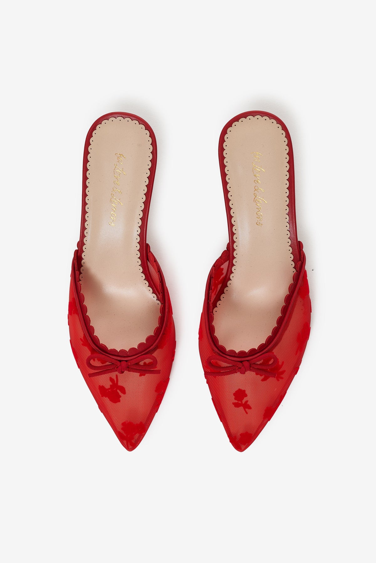 Sylvie Mule Heel - Red