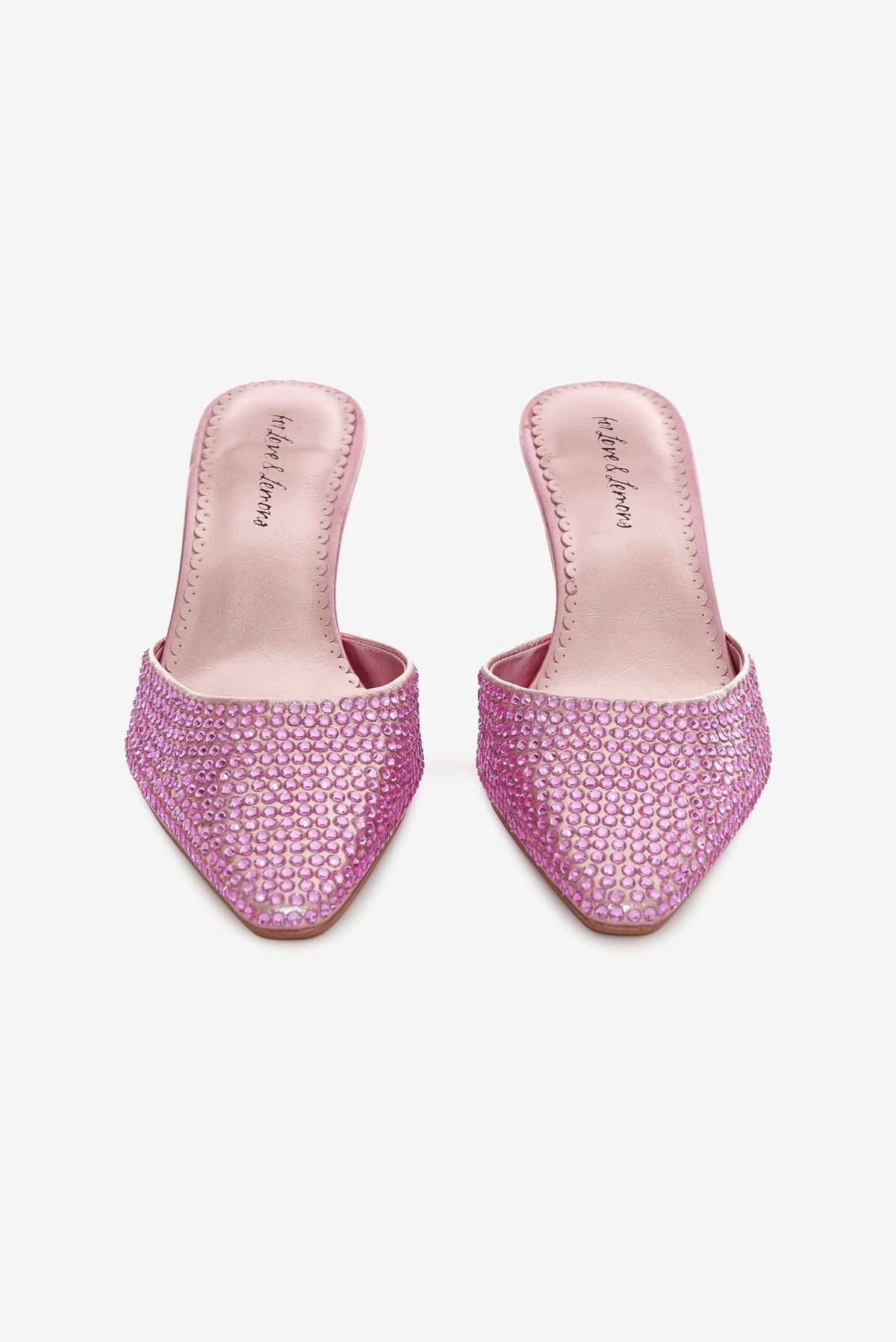 Cleo Mule Heel - Baby Pink