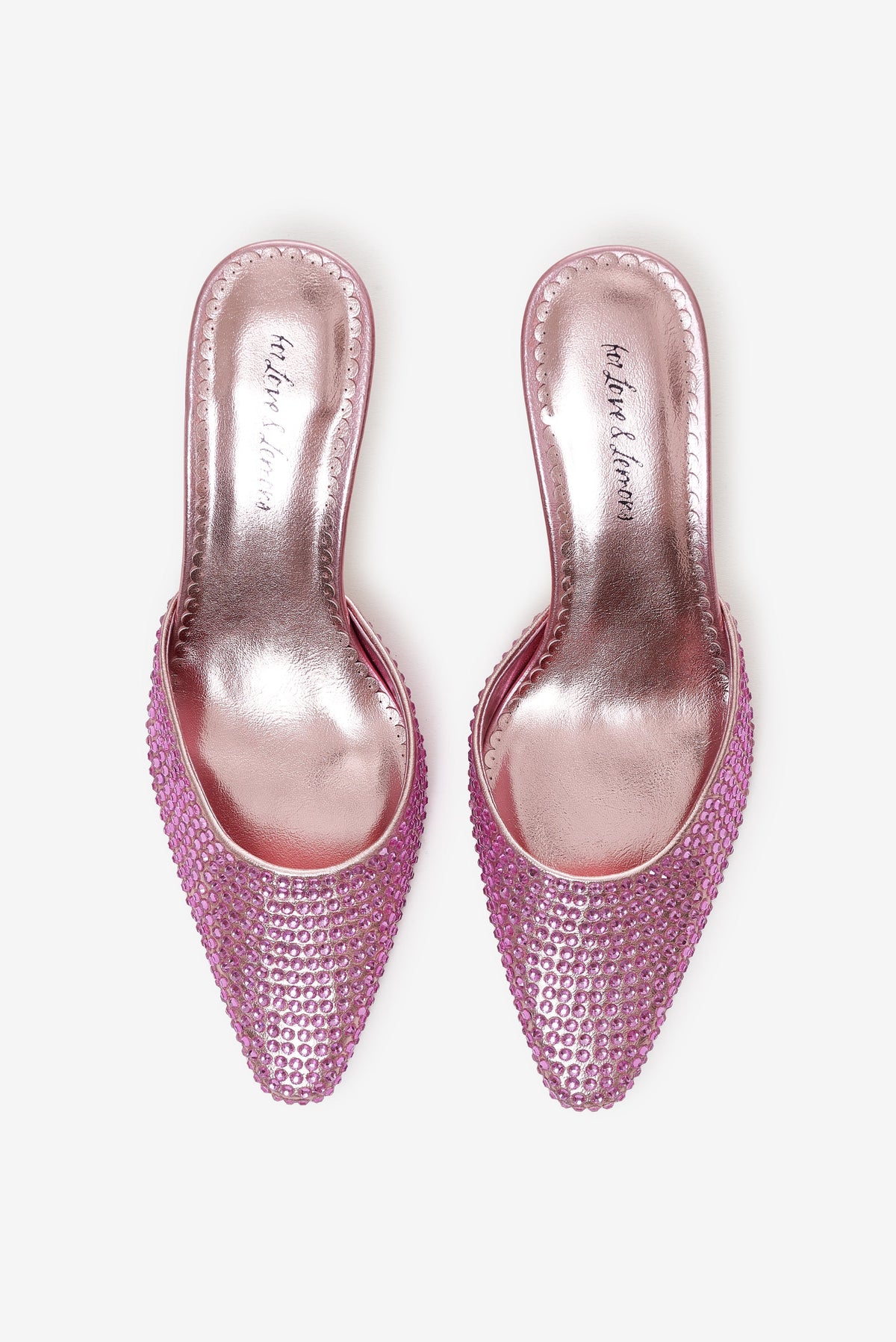 Cleo Mule Heel - Baby Pink
