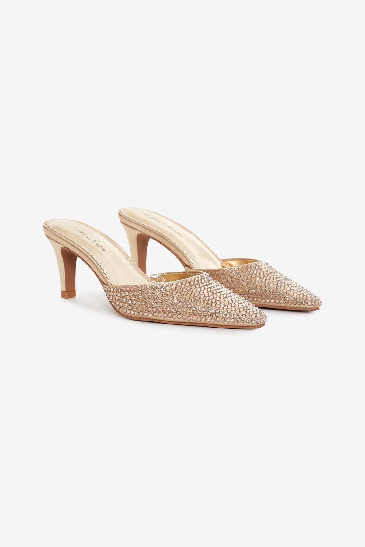 Cleo Mule Heel - Gold