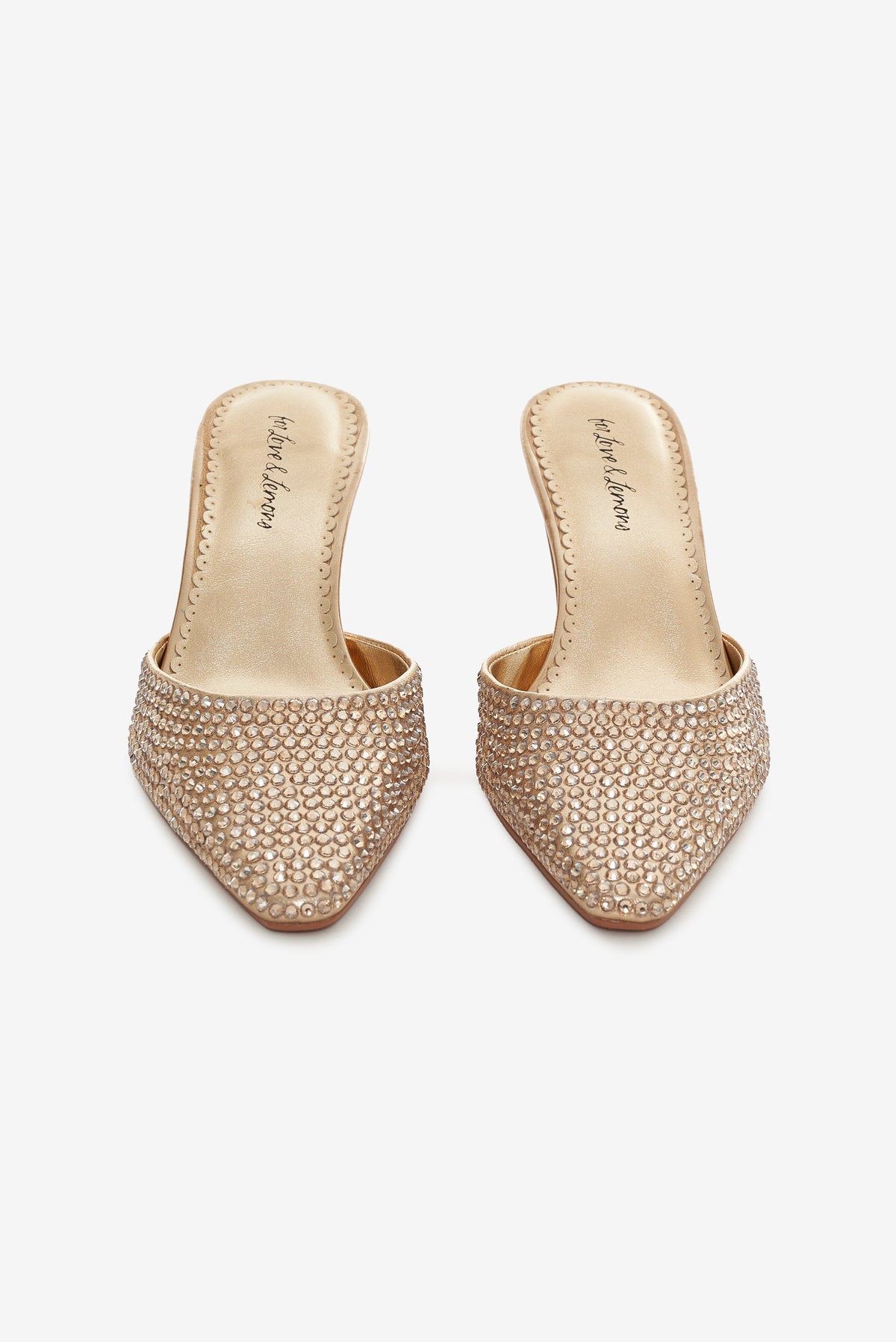 Cleo Mule Heel - Gold