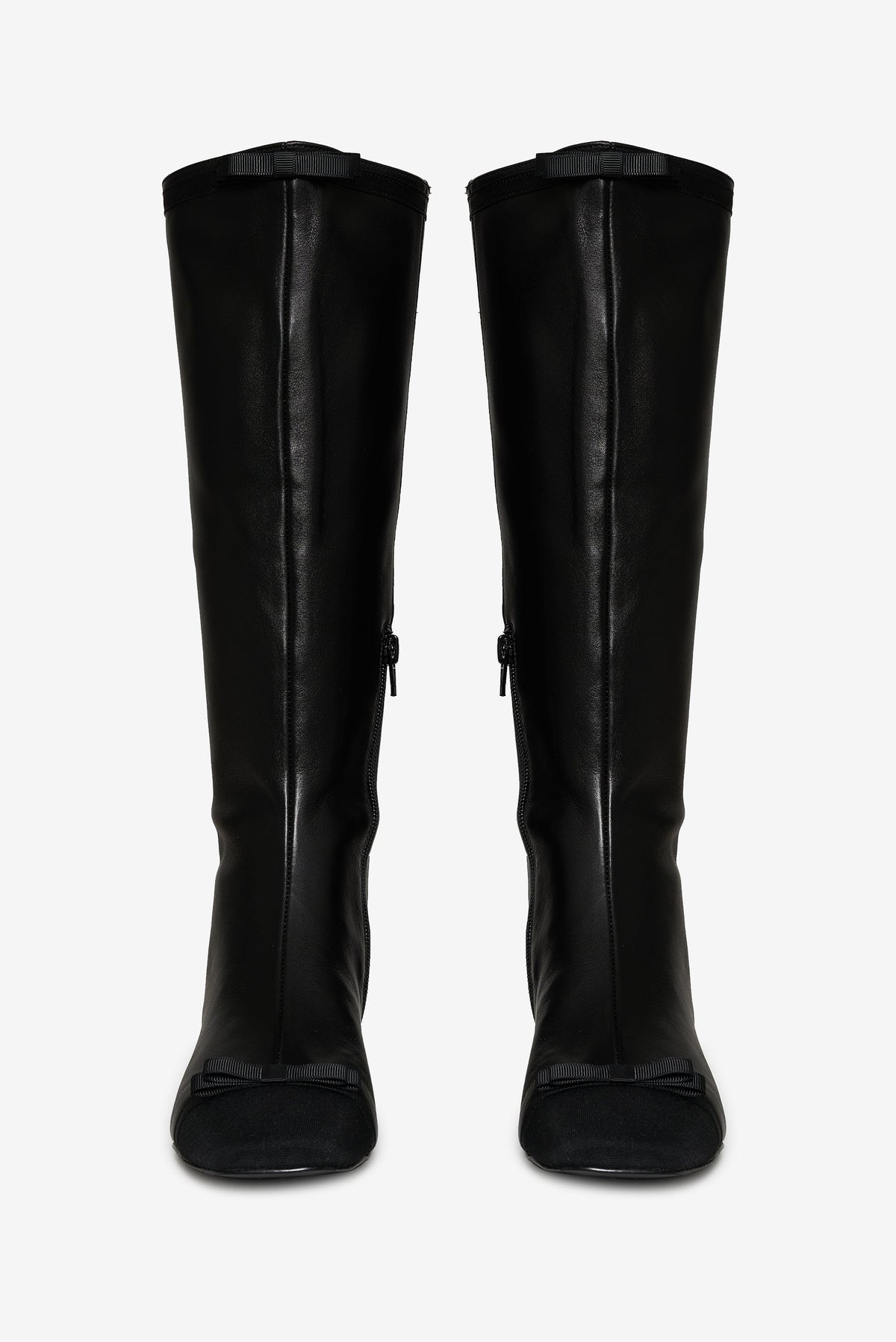 Claudine Cap Toe Boot - Black