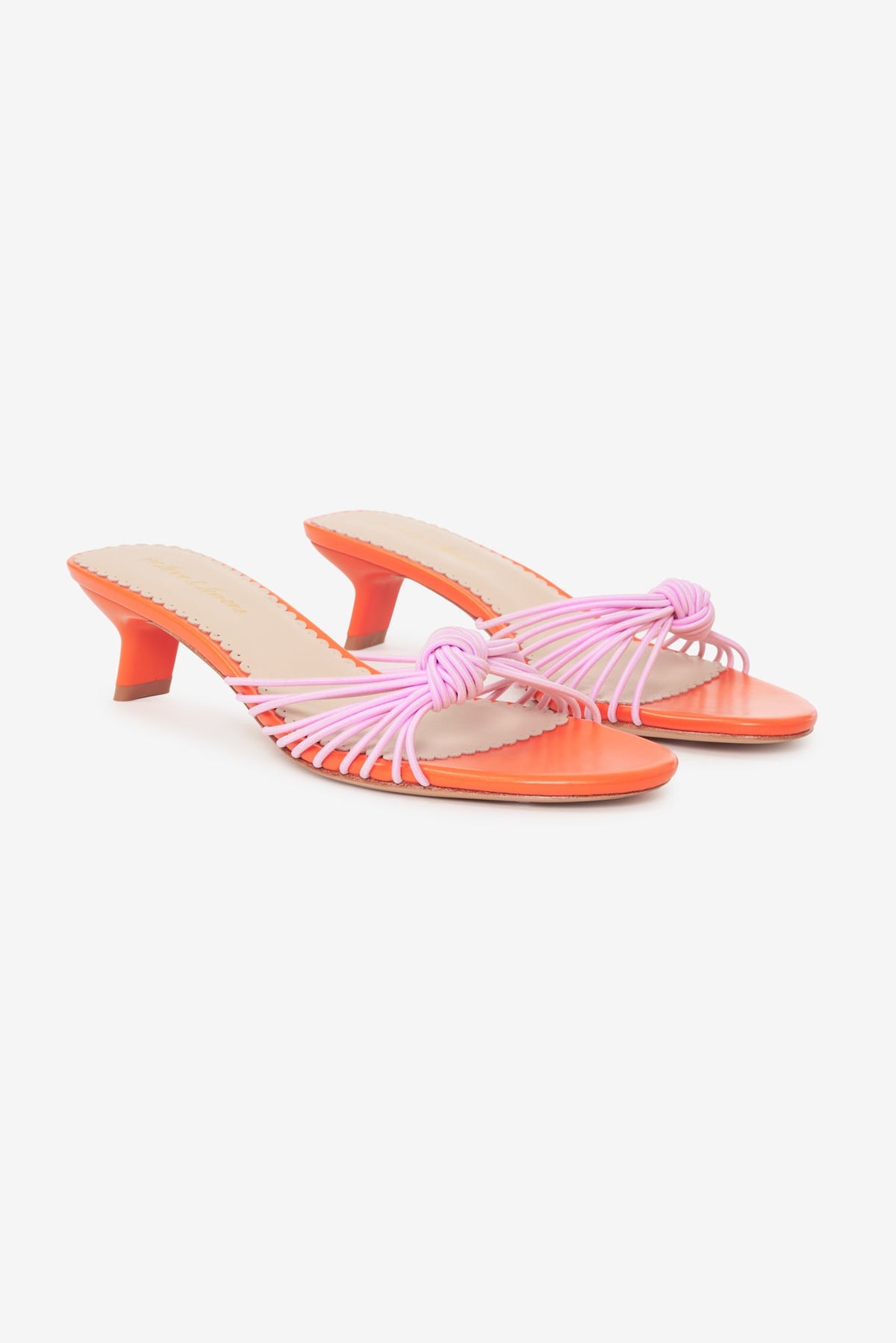 Cleo Strappy Heel - Orange