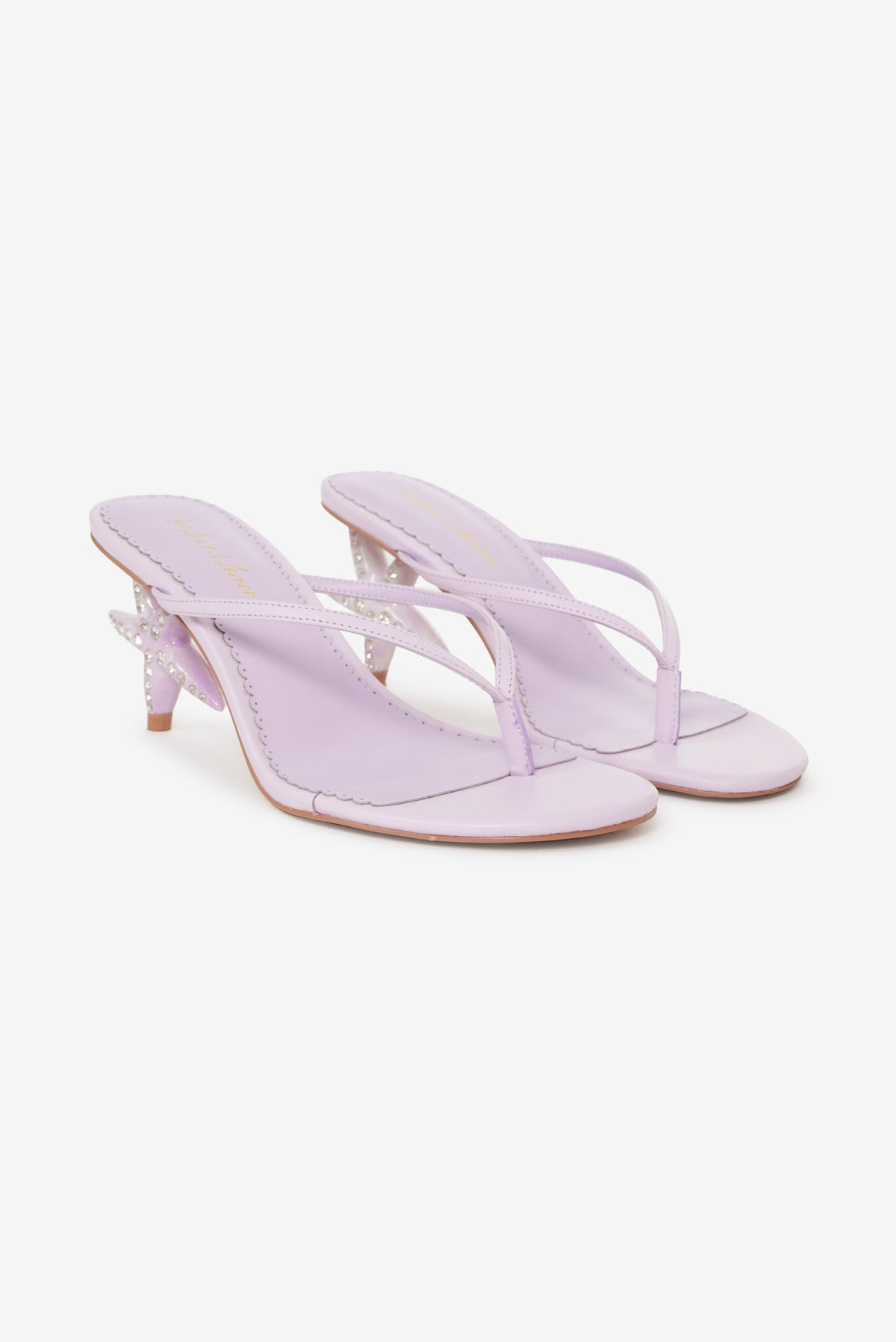 Soleil Starfish Thong Heel - Lilac
