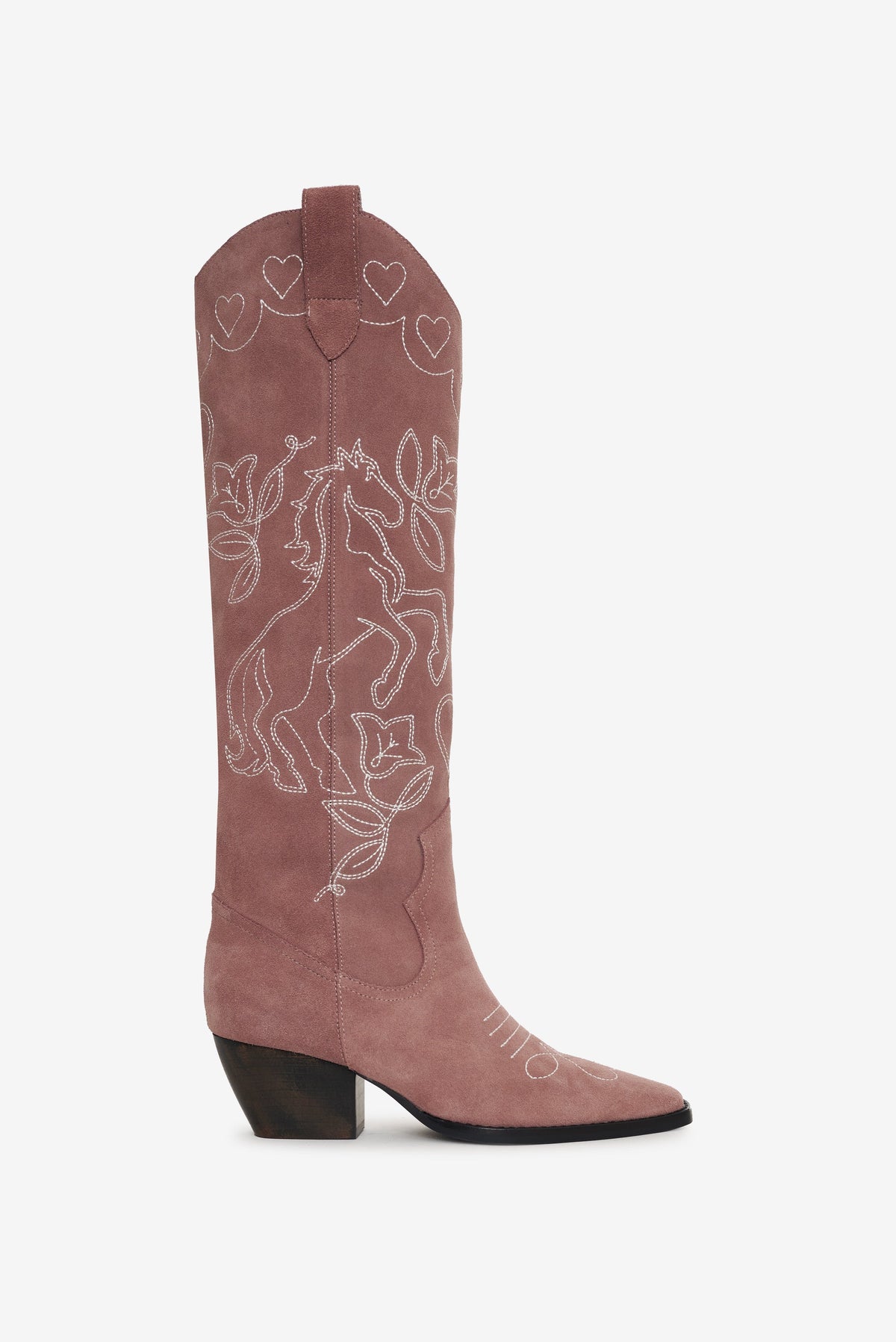 Willa Cowboy Boot - Mauve