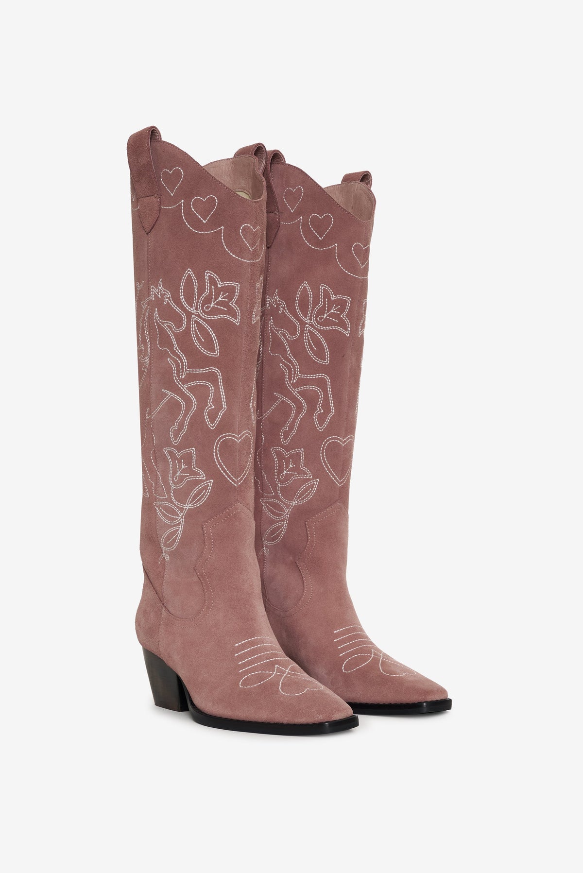 Willa Cowboy Boot - Mauve