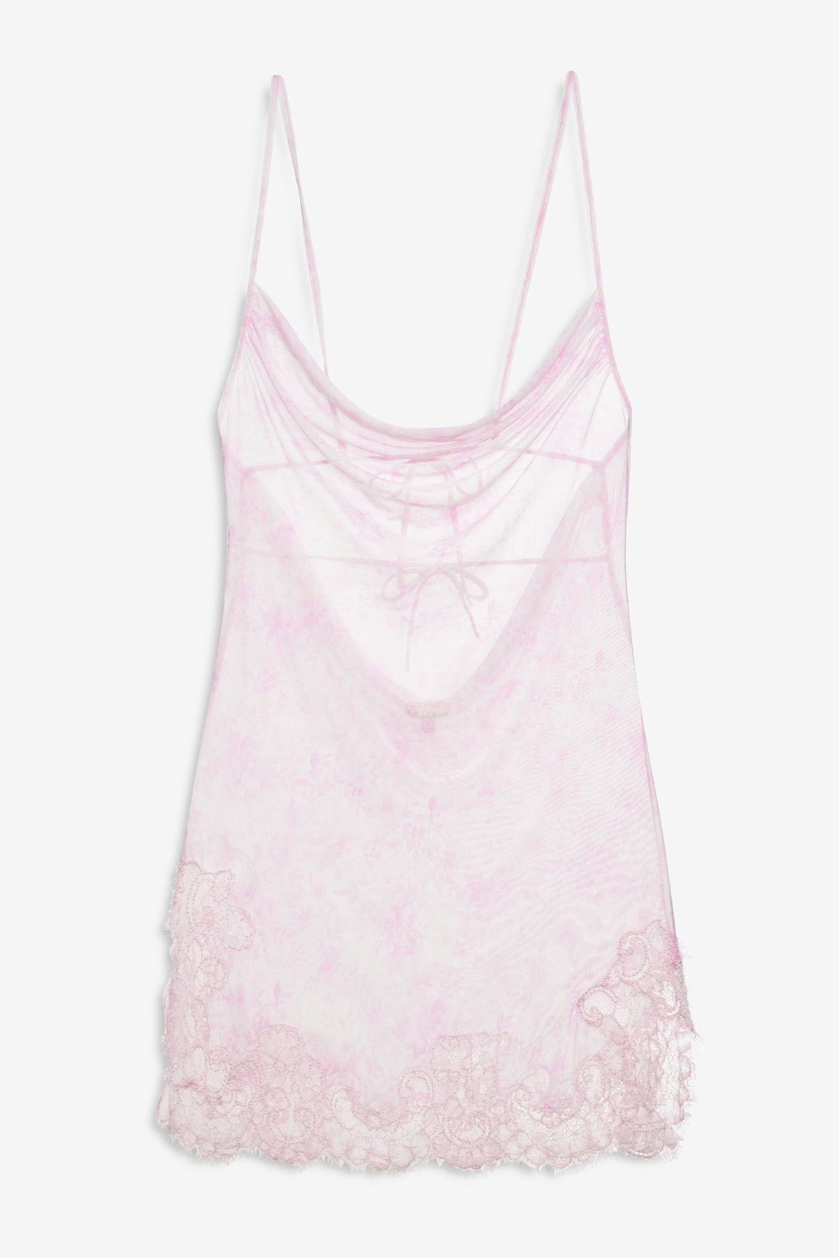 Louise Cover Up Mini Dress - Pink