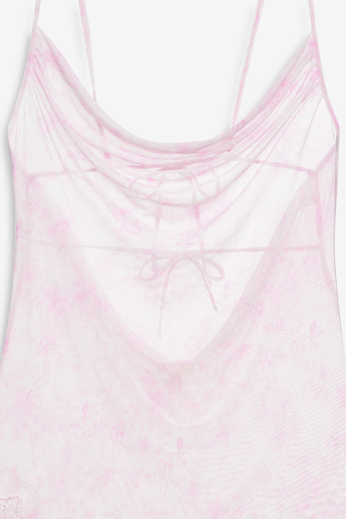 Louise Cover Up Mini Dress - Pink