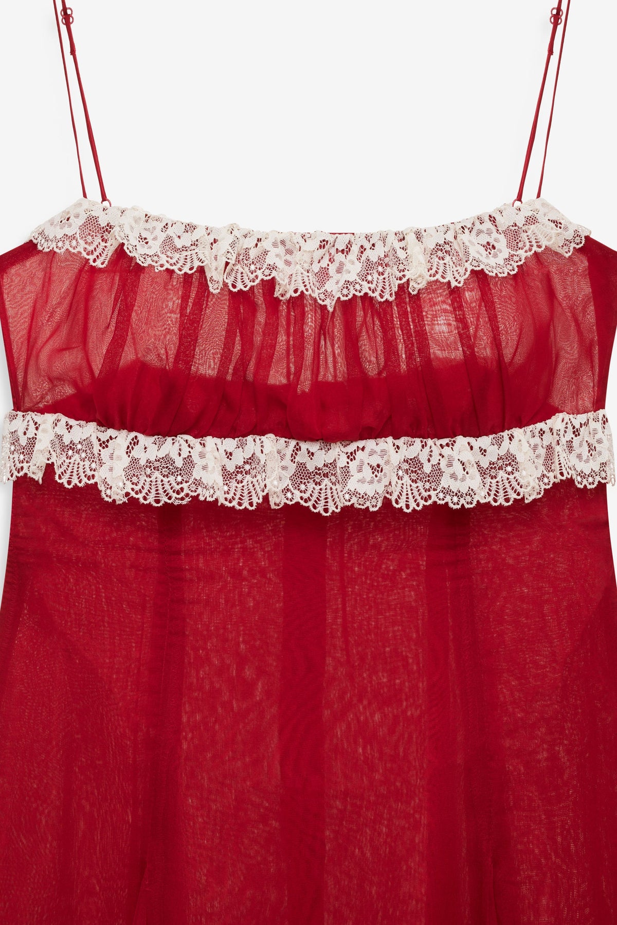 Charlotte Midi Dress - Red