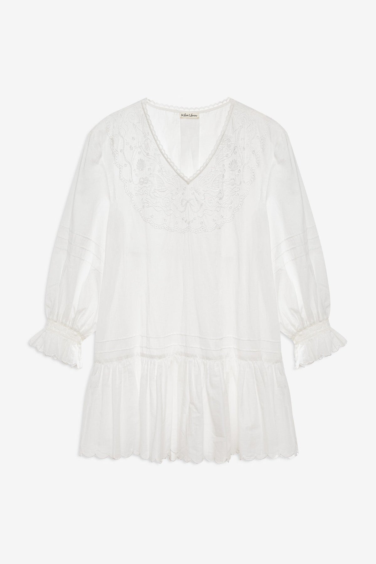 Agnes Mini Dress - White