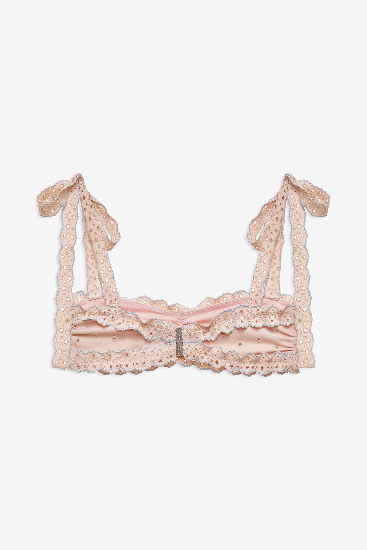 Alison Bandeau Bikini Top - Peach