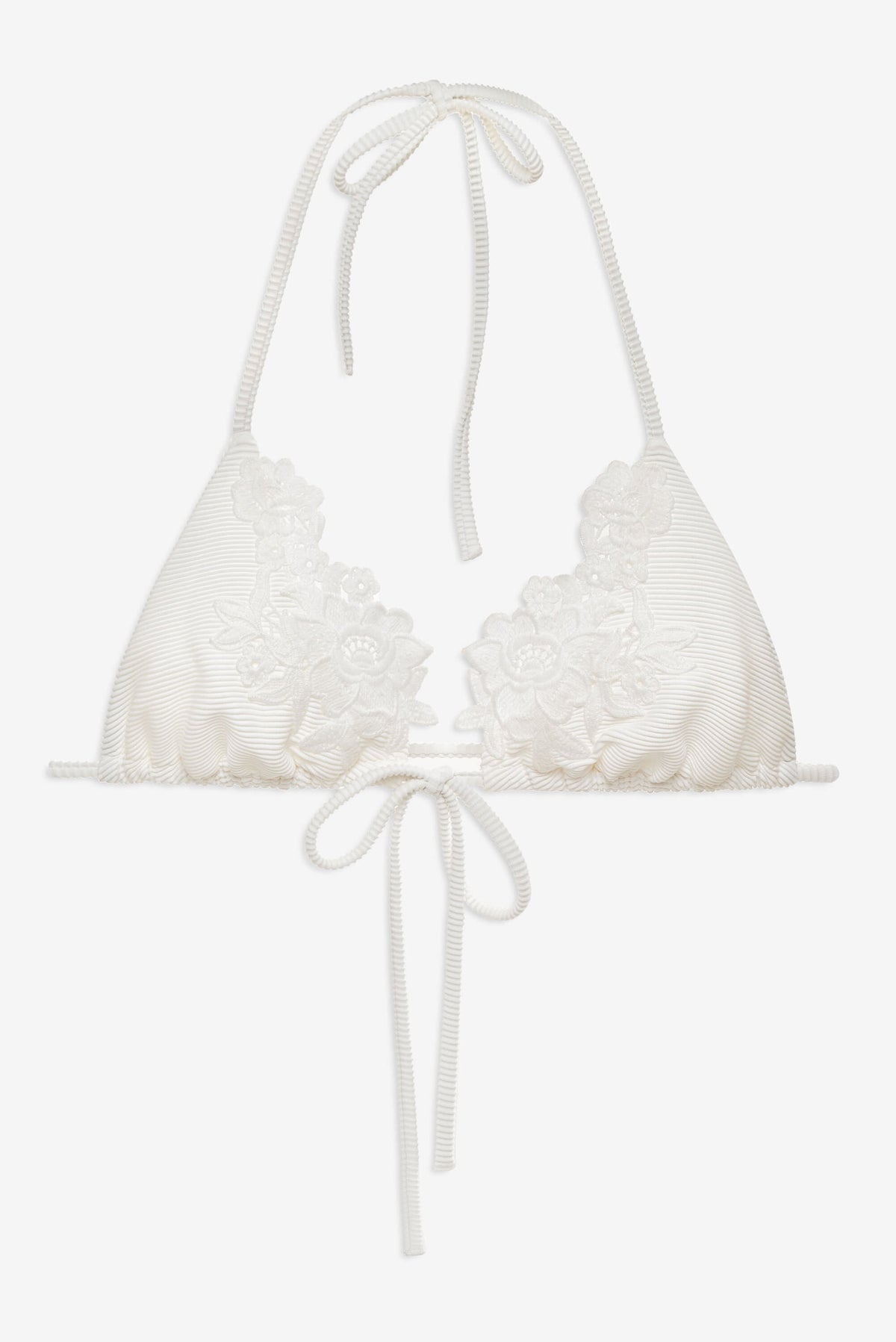 Lelani Bikini Top - White