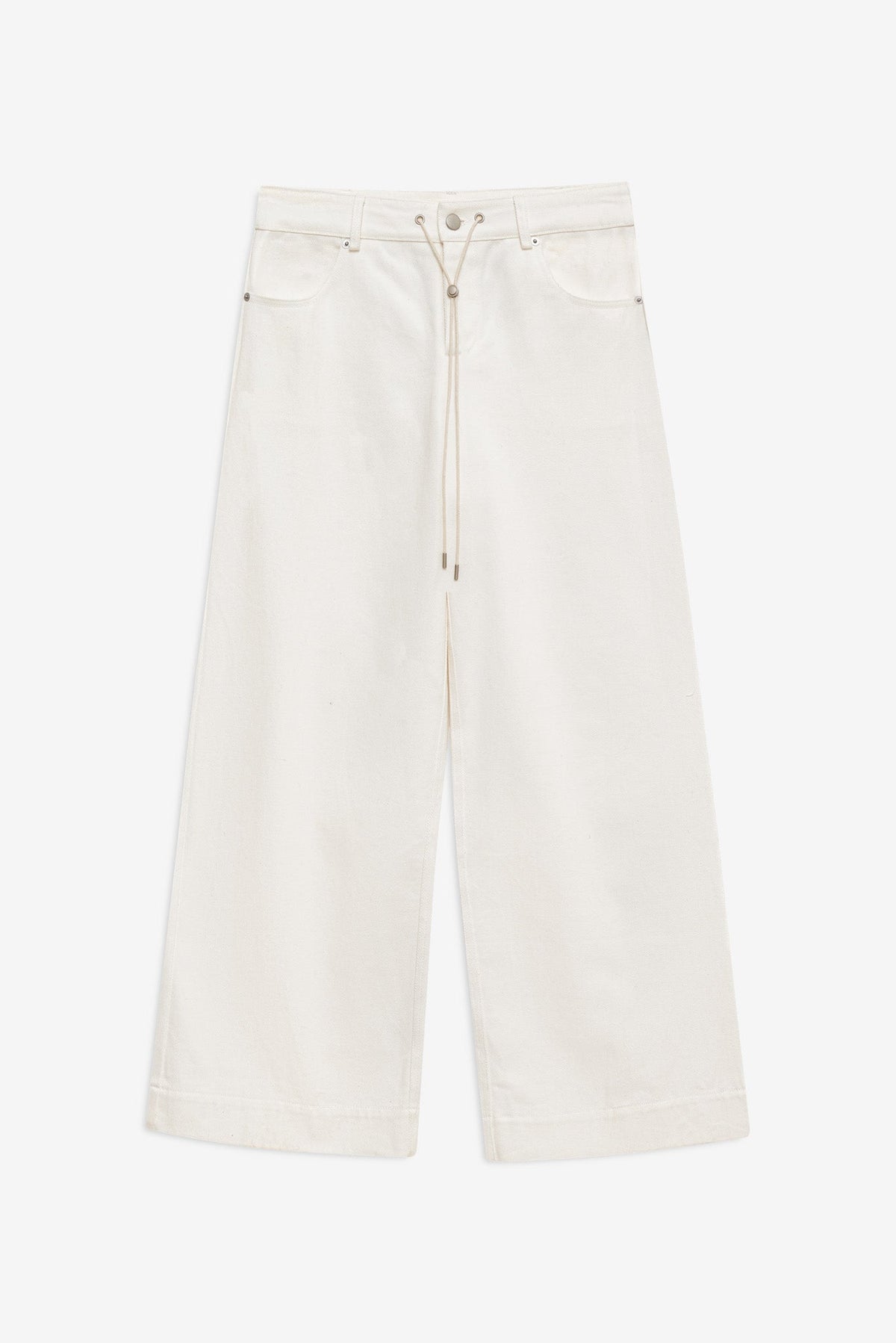 Agnes Denim Pants - White