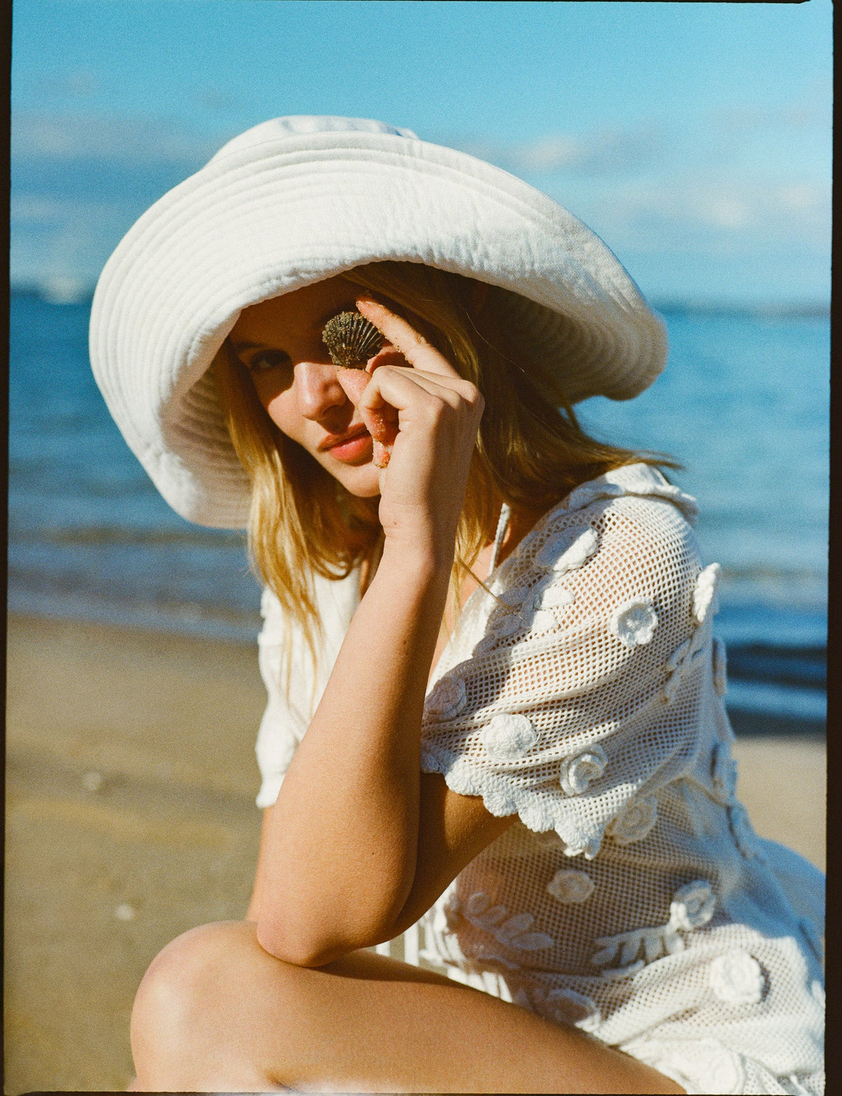 Sara Romper - White