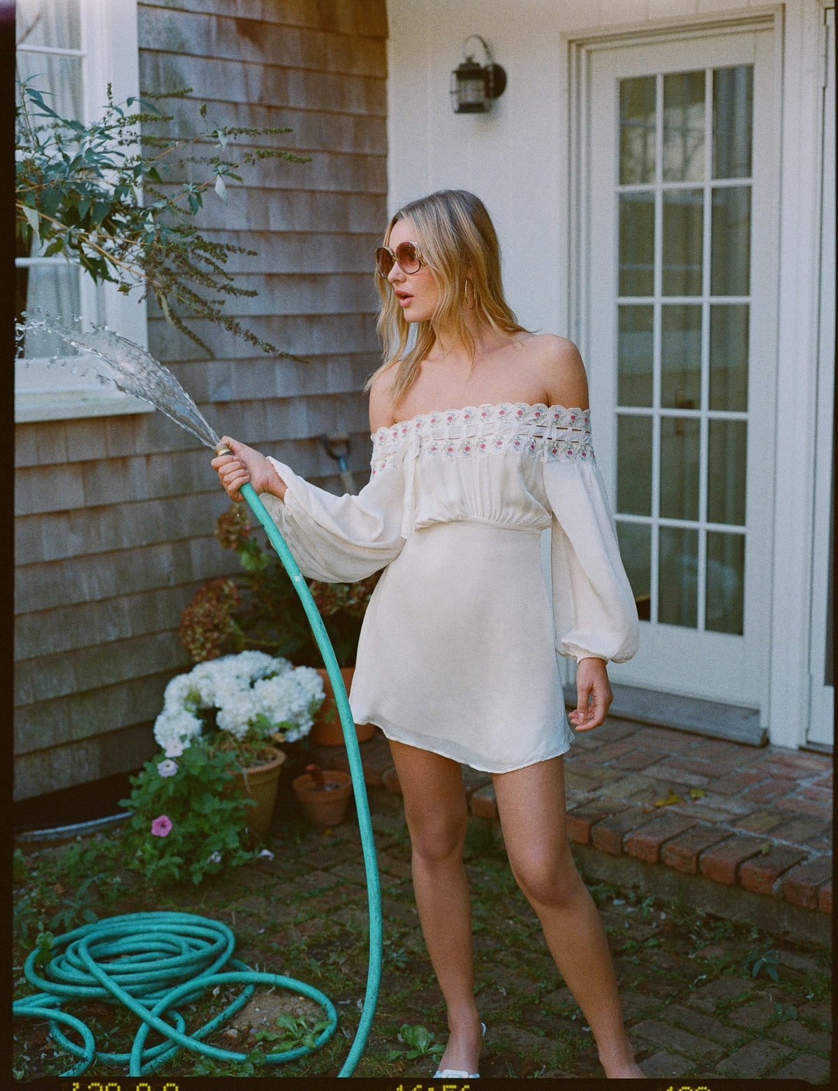 Charlotte Mini Dress - Cream
