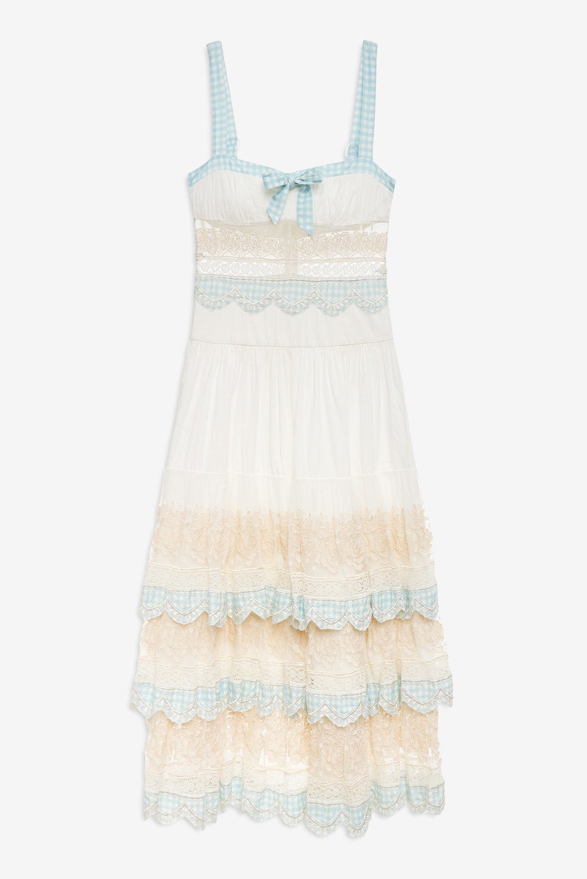 Tessa Midi Dress - White