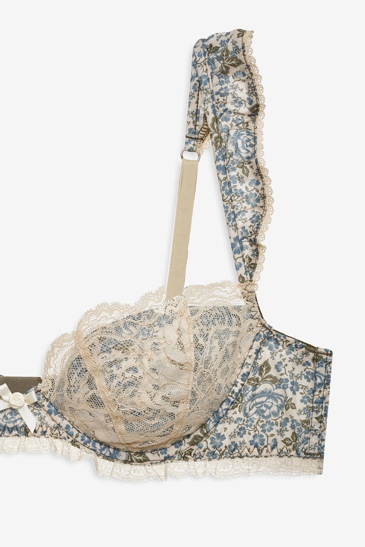 Primrose Posey Underwire Bra - Dusty Blue